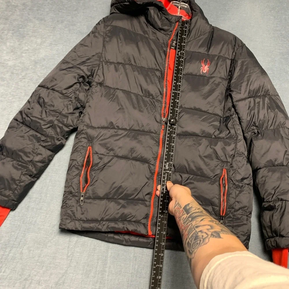 Spyder hooded puffer